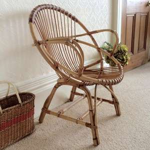 Chaise en rotin naturel de conception personnalisée fabriquée au Vietnam/meubles uniques pour la décoration de la maison - Product Image 3