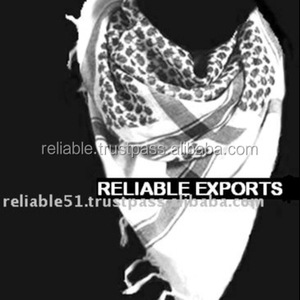 ÉCHARPE ARABE DESERT Foulard d'été en toile de coton décontracté avec impression numérique Logo personnalisable de Style ethnique solide - Product Image 2