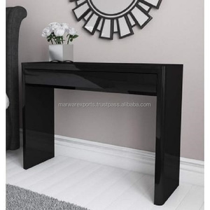 Table console moderne de luxe en bois incrusté d'os Décoration de meubles de maison pour le salon Salle à manger Fabricant en Inde - Product Image 2