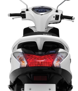 Yamahv marque-Haute qualité gaz scooter 125cc moto (Blanc/Rouge) Acruzov Deluxe - Product Image 5