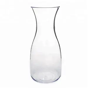 1 litre BPA ücretsiz akrilik Tritan sürahi şarap carafe