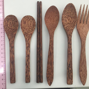 Cuchara de Madera Tallada/ Cucharas de Madera Vietnamitas para Cena (0084587176063 WhatsApp Sandy Ecológico) - Product Image 3