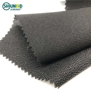 Bán chạy nhất 80gsm nung chảy vải twill dệt dệt interlining dính 80 dệt interlining phù hợp cho áo khoác, phù hợp với, áo khoác - Product Image 3