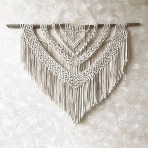 Large Size Bohemian Macrame Wall Hanging Stylish <b>Design</b> for Hotels - Product Image 1