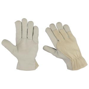 Gants de travail KOKAL Monteringshandskar, gants de sécurité en cuir, gants industriels robustes noirs pour hommes - Product Image 4