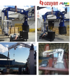 Grúa hidráulica plegable marina de 5 toneladas - Product Image 2