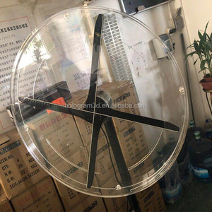 60cm 3D holograma led ventilador fluidez 3D publicidad holográfica pantalla led grande fan - Product Image 5