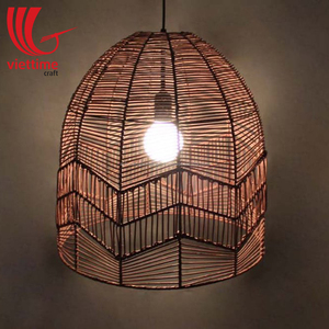 โคมไฟหวายวินเทจ,โคมไฟหวายขายส่ง - Product Image 1