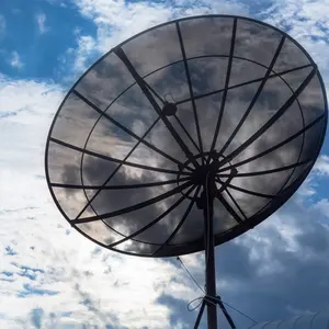 Antena grande do prato do satélite da malha 4m com o ce & do oem & do pwb