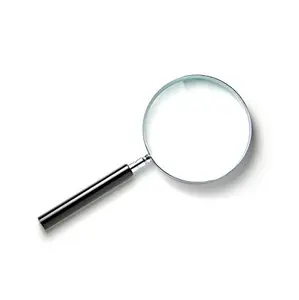 Lupa con mango negro, gran oferta - Product Image 1