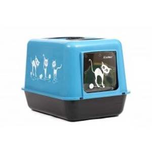 Litière pour chat en plastique fermée écologique de luxe, lits et accessoires pour animaux de compagnie - Product Image 4