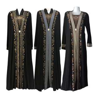 Abaya — AJM élégant pour filles, nouveau design 2018, haute qualité, élégant, pour filles, collection 2019 - Product Image 1