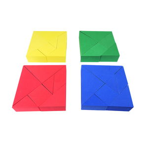 Rompecabezas Tangram de EVA; Bloques de construcción de EVA para juguetes educativos/cuentos de Tangram - Product Image 3