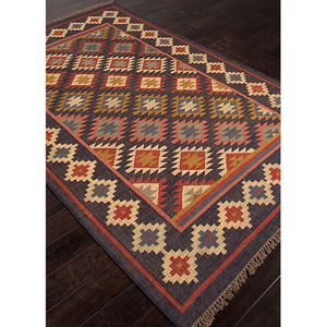 Tejido plano de pila alta de yute de lana de lavado antiguo al mejor precio para vestíbulo de Hotel alfombras y juegos elegantes - Product Image 1