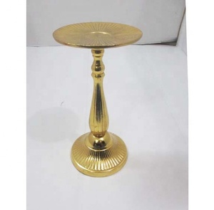 Bougeoir décoratif au fini doré Nouveau design en métal pour les mariages - Product Image 3