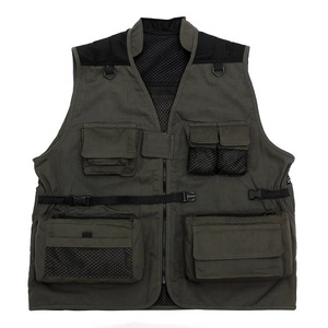 Chaleco de pesca de tela de malla Chaleco DE SEGURIDAD reflectante para caza para deportes al aire libre - Product Image 1
