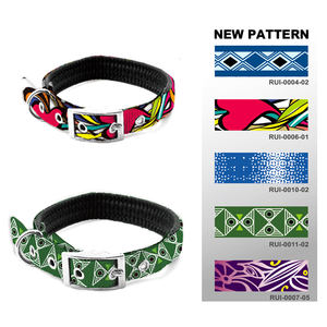 ชุดสายจูงสุนัขเดินปลอกคอและสุนัขชุดสายจูงเดินสำหรับสัตว์เลี้ยงผ้าโพลีเอสเตอร์เนื้อนุ่มออกแบบให้ทันสมัยเป็นมิตรกับสิ่งแวดล้อม - Product Image 3