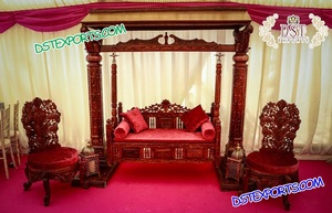 Ensemble de balançoire de scène de mariage musulman Décoration de mariage personnalisée Vente au Royaume-Uni Vente en gros d'usine DST Exports USA Australie - Product Image 5