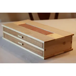 ホットデザイン2023卸売ヴィンテージカスタム手作り木製クラフトボックス包装用happatch84 961005832