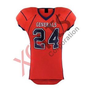 Maillot de football américain de qualité supérieure à bas quantité minimale de commande nouveau design imprimé par sublimation uniformes sur mesure chemises de taille XL - Product Image 1