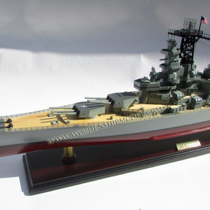 BUQUE DE GUERRA DE MADERA USS WISCONSIN - BARCO DE MADERA - Product Image 1