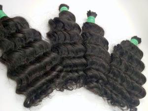 ผมแท้คุณภาพสูงจากอินเดีย แบบเวอร์จิ้น ลอนธรรมชาติ ผลิตโดยโรงงานโดยตรง สีธรรมชาติ - Product Image 5