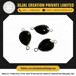 Pendientes de piedras preciosas con bisel de topacio ahumado, joyería de plata de ley 925 para fiesta de boda o regalo a granel - Product Image 5