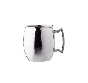 Tazas sólidas de Mula hechas a mano personalizadas de acero inoxidable lisas con mango de latón Venta de Navidad Fabricante de MOQ bajo venta directa de fábrica - Product Image 1