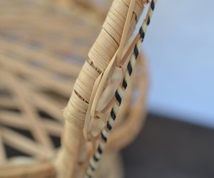 <b>Vintage</b> Rattan Peacock Sofa <b>Chair</b> - Product Image 2