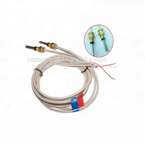 प्रकार thermocouple तापमान जांच Pt1000 अल्ट्रासोनिक पानी के मीटर