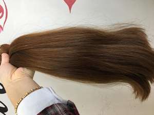 น้ำผึ้งสีน้ำตาลต่อผมตรงราคาโรงงานบราซิลมนุษย์ผม - Product Image 6