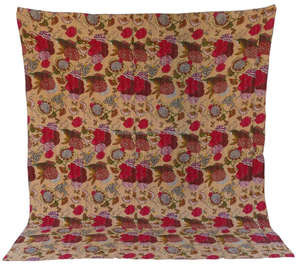 Tropical Print Cotton <b>Quilt</b> Handmade Kantha Throw Indian Floral <b>Bedspread</b> Blanket Best Quality Collection Wholesale Prices - Product Image 3