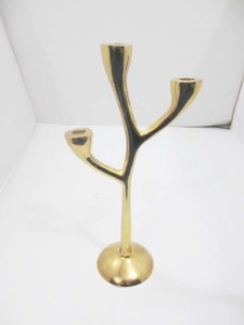 Portavelas de metal de una sola luz para decoración de bodas y hoteles en casa para piezas centrales - Product Image 4