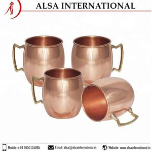 Tasse en cuivre personnalisable 50 pièces, tasse pour Mule de moscou, étiquettes personnelles, prix en vrac testés - Product Image 6
