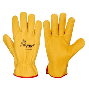 Rigger Leather <b>Driver</b> <b>Gloves</b> / Leather Working <b>Gloves</b> - Product Image 1