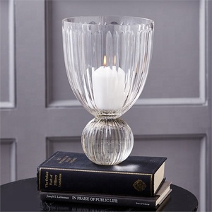 Vase en verre Transparent de luxe clair et pur de grande valeur, Arrangement de fleurs, décoration de bureau, Vase en cristal - Product Image 3