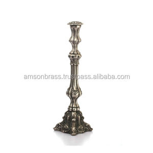Square Shape Spiral Wedding Decorative <b>Candle</b> Stand & Silver Pillar <b>Candle</b> Holder High Quality Metal <b>Candle</b> Holder - Product Image 4