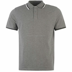 Derniers modèles T-shirt polo à manches mi-longues en coton 100% de haute qualité pour hommes chez Wholesale 2025 - Product Image 5