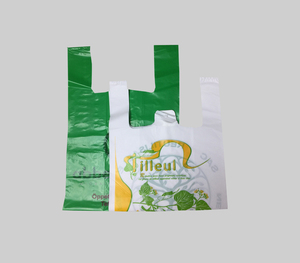 t-shirt poly bags/bags for foodstuff made in Vietnam - Product Image 1