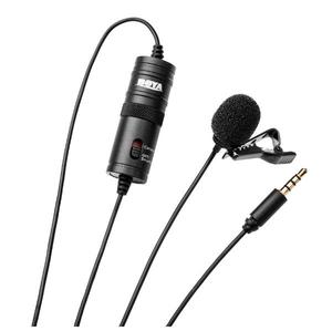 BOYA BY-M1 Lavalier מיקרופון דש קליפ-על <span class=keywords><strong>Omnidirectional</strong></span> הקבל מיקרופון 3.5mm 6M כבל עבור Smartphone DSLR למצלמות