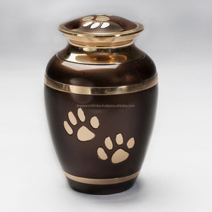 Cendres d'urnes de crémation pour animaux de compagnie par Brassworld fournitures funérailles indiennes - Product Image 2