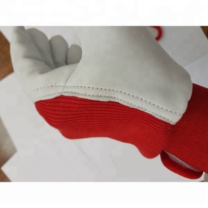 Gants de sécurité en cuir de chèvre pour hommes pour travaux d'assemblage - Certifiés CE, durables, anti-coupures, marque KOKAL, modèle KS-4401177 - Product Image 3