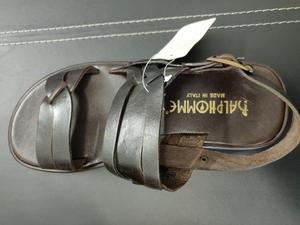 รองเท้าแตะหนังแท้แบรนด์ดังระดับไฮเอนด์ สำหรับผู้หญิง สายรัดปรับได้ หัวรองเท้าเปิด ทำจากไม้คอร์ก น้ำหนักเบา รองรับอุ้งเท้า - Product Image 3