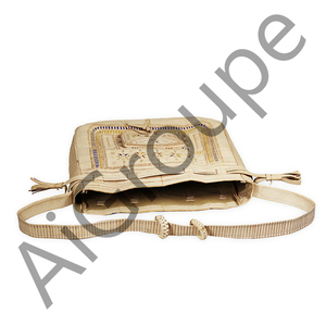 Sac seau en cuir marocain unisexe, mode, cuir véritable, fait à la main, sac à dos pliable pour les voyages en plein air - Product Image 6