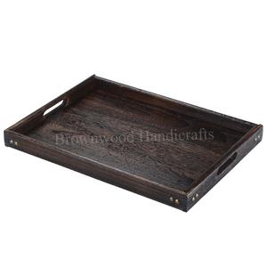 Wholesale Handmade <b>Wooden</b> <b>Serving</b> <b>Tray</b> Manufacturer and Exporter at Best Quality and Highest Standard with Reasonable Price - Product Image 2
