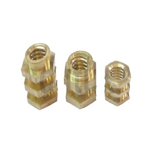 Tuerca de inserción de latón tamaño personalizado Shalibhadra al por mayor sujetadores de la mejor calidad hechos en India - Product Image 1