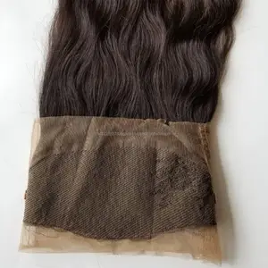 Hot Selling Straight Hair Extension Human Hair Braziliaanse 13X4 Volledige Zijde Basis Frontale