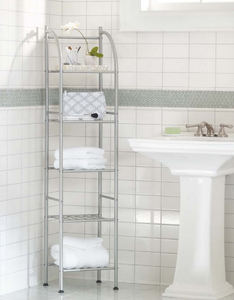 Étage debout à 2 niveaux au-dessus de la toilette salle de bain Spacesaver - Product Image 5