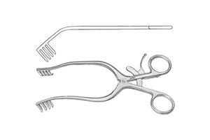 ADSON Retractor Cerebelo Acero Inoxidable Instrumentos Médicos MAHERSI - Product Image 3