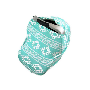 High Quality Customized Comfortable Cotton Baby Car Seat Canopy Cover - Product Image 1